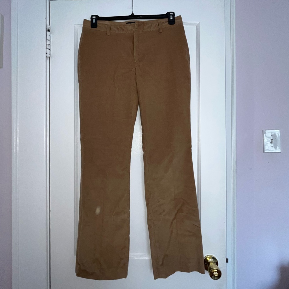 Banana Republic Khaki Corduroy Pants.